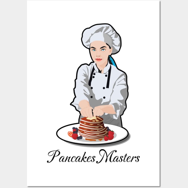 Pancakes Masters Wall Art by Womens Art Store